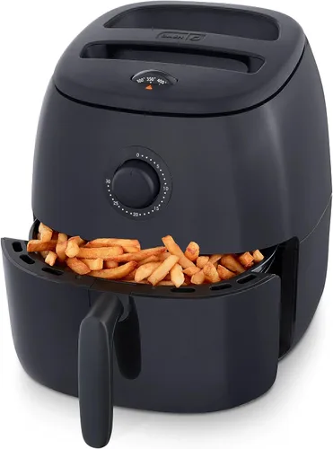 Vista 13 de Dash Tasti-Crisp - Freidora de aire pequeña, 2.6 cuartos de galón, 1-2 personas, aguamarina