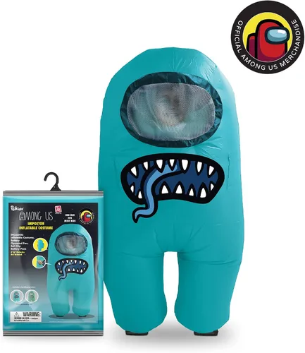 Vista 2 de YuMe Disfraz inflable oficial de Among Us Toikido Toys (niños)