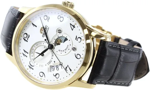 Vista 7 de Orient Reloj clásico automático para hombre RAAK0002S, PVD oro, Classic