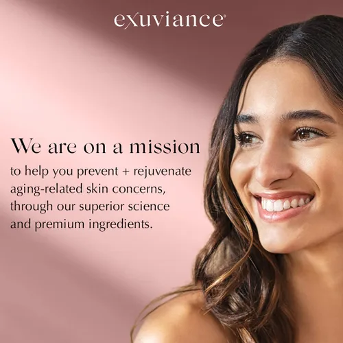 Vista 10 de EXUVIANCE Radiance Serum Antiaging con AHA/PHA y vitaminas A, C + E, 1 onza líquida