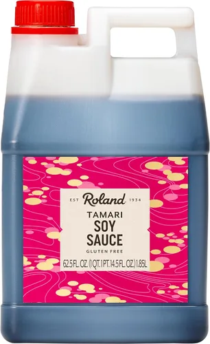 Vista 6 de Roland Foods Salsa de soja Tamari, comida importada especial, botella de 8.45 onzas, paquete de 1