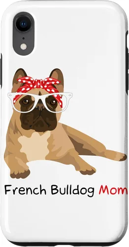 Vista 25 de French Bulldog Mom Bandana Womens Frenchie Case for iPhone 17