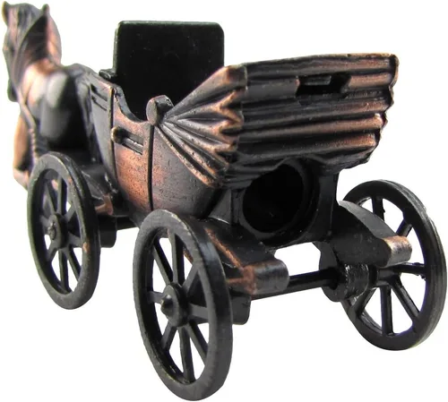 Vista 3 de TG,LLC Caballo y carruaje Die Cast juguete sacapuntas miniatura 1:48 O tren escala réplica
