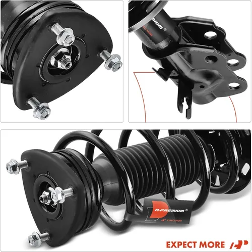 Vista 7 de A-Premium Par delantero (2) conjunto completo de puntal y resorte helicoidal compatible con Mazda 6 2014 2015 2016 2017, lado del conductor
