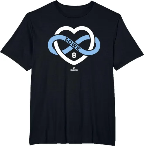 Vista 15 de Camiseta Infinite Love Brandon Lowe Tampa Bay MLBPA, Negro