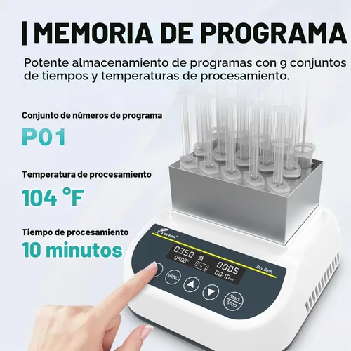Vista 7 de LAB FISH GDB100C Máquina de calentamiento/enfriamiento de gel, jeringas de 5x2.5/5/0.3 fl oz