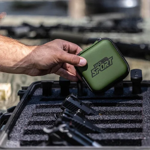 Vista 6 de ISOtunes Sport Advance BT Shooting Earbuds: protección auditiva táctica Bluetooth (verde OD)