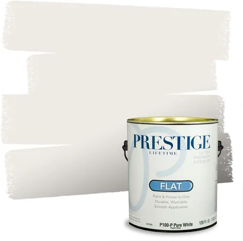 Vista 145 de PRESTIGE Paints - Pintura interior e imprimación en uno, 1 galón, cáscara de huevo, pimienta envejecida