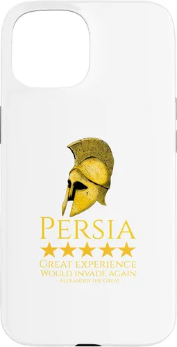 Vista 6 de iPhone 16 Alexander The Great - Persia - Ancient Greek History Meme Case
