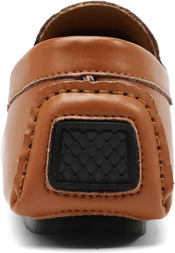 Vista 5 de VANDESK Mocasines casuales para hombre, mocasines suaves para hombre, ligeros, para conducir, barco, zapatos de oficina, zapatos de vestir blancos
