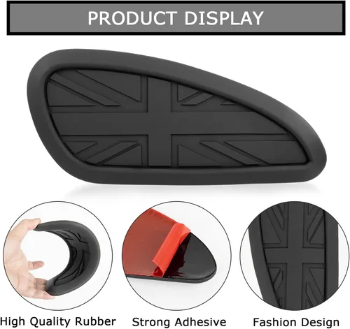 Vista 4 de Protector de depósito de combustible para Bonneville T100 T120 – Rodilleras adhesivas PSLER para depósito de gasolina Scrambler Speed Twin Thruxton