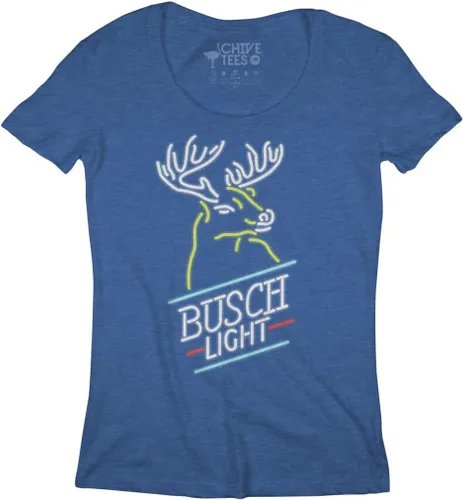 Vista 2 de Busch Ben Franklin y Honest Abe Beber Camiseta del 4 de Julio