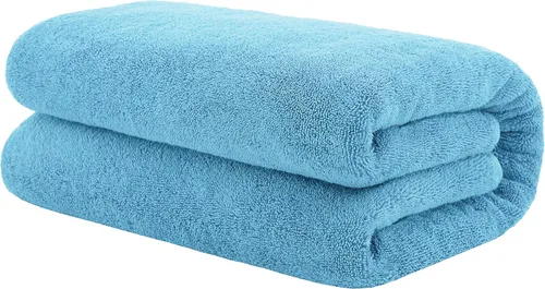 Vista 23 de American Bath Towels Juego de 6 toallas turcas de 100% algodón, ultra suaves, absorbentes, 2 toallas de baño, 2 toallas de mano, 2 toallas pequeñas