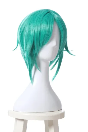 Vista 4 de Nuoqi Phosphophyllite Cosplay peluca para mujer anime gemas pelos ZY283