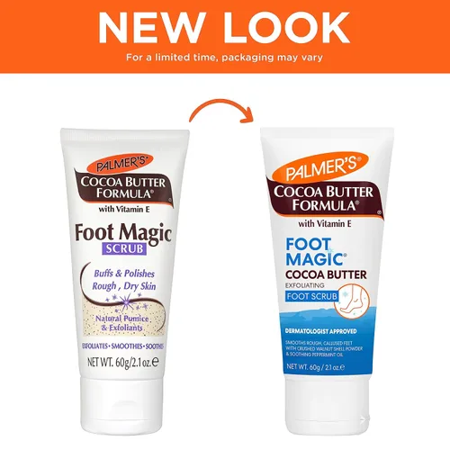 Vista 2 de Palmers - Exfoliante mágico para pies de manteca de cacao (2 unidades)