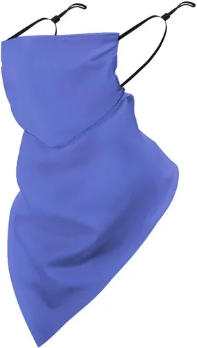 Vista 17 de Bufanda triangular reutilizable con cinta elástica para las orejas, protección solar UV