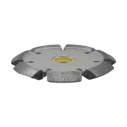 Vista 2 de 0.375 7/8 ''-5/8 "0.472 in Rim 4" Arbor Crack Chaser Diamond Blade V-Shaped Segment Concrete Grinder