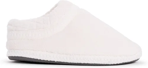 Vista 5 de MUK LUKS Pantuflas de pie completo Rita Micro Chenille para mujer
