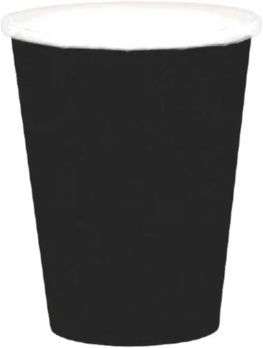 Vista 21 de Vibrantes vasos de papel morados (paquete de 20) – 9 onzas – Perfecto para fiestas, reuniones, picnics y uso doméstico