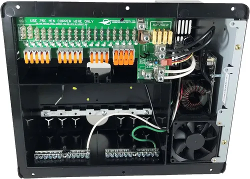 Vista 2 de Progressive Dynamics PD4575V Inteli-Power 4500-Series Panel de distribución CA/CC con asistente de carga con interruptor de batería de litio, 75