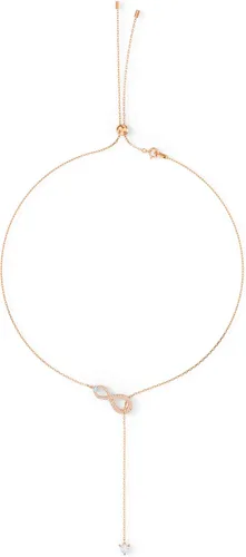Vista 3 de SWAROVSKI Infinity Crystal Jewelry Collections Rhodium Rose Gold Tone Finish