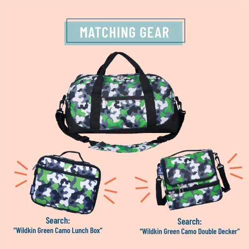 Vista 3 de Wildkin - Bolsa de viaje para niños y niñas, tamaño equipaje y perfecto para la práctica después de la escuela o un fin de semana o viaje nocturno