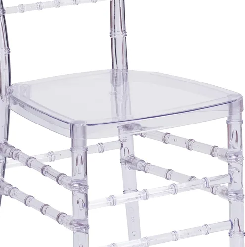 Vista 8 de Flash Furniture Flash Elegance - Silla Chiavari apilable de cristal