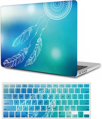 Vista 35 de Funda compatible con MacBook Pro de 13 pulgadas 2012 2011 2010 2009 2008 versión A1278, funda protectora de plástico duro y cubierta de teclado
