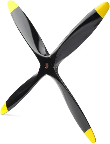 Vista 2 de Hélice RC de 4 cuchillas 18 × 6 de madera de haya RC avión para avión de motor de gasolina