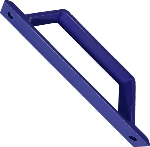 Vista 2 de Manija de puerta de aluminio multiusos, color azul marino, para interiores o exteriores, diseño delgado