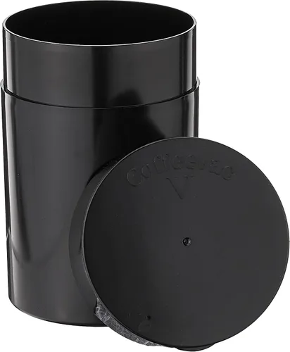 Vista 3 de Coffeevac Contenedor hermético patentado de 1 libra con válvula de desgasificación. Contenedor al vacío multiusos que funciona como recipientes a