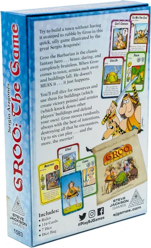 Vista 2 de Groo The Game de SJG, juego de mesa de estrategia