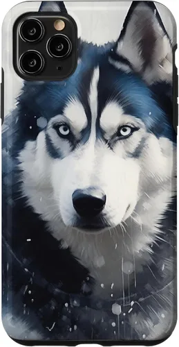 Vista 13 de Siberian Husky Funda para iPhone 17