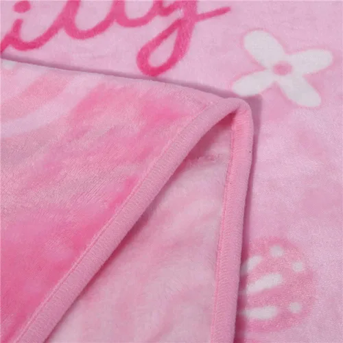 Vista 6 de Manta con estampado de gatitos de dibujos animados, cubierta suave, manta de franela acogedora manta de forro polar de felpa para niños, niñas