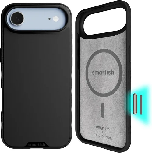 Vista 22 de Smartish® Funda delgada para iPhone 13 Pro - Gripmunk - [ligera + protectora] Funda de agarre fina - Black Tie Affair