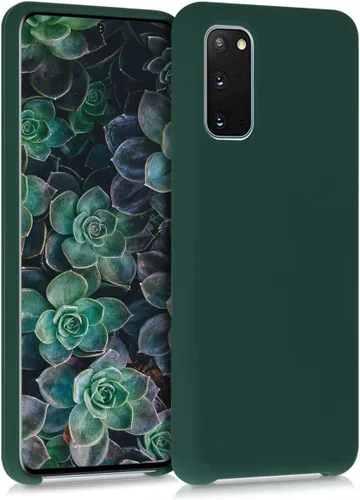 Vista 31 de kwmobile Funda compatible con Samsung Galaxy S9 - Funda de silicona TPU con acabado suave - Blue Reef