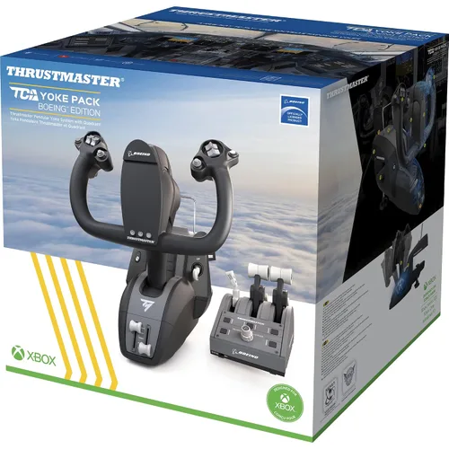 Vista 6 de Thrustmaster TCA Yoke PACK Boeing Edition Xbox Series XS PC