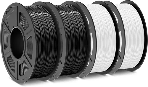 Vista 12 de SUNLU - Filamento ABS para impresora 3D de 1.75 mm, altamente resistente y duradero, resistencia al calor, excelente dureza, compatible con el 99%