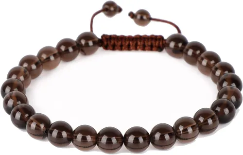 Vista 150 de AD Beads Pulseras de piedras preciosas unisex de 0.315 pulgadas (0.315 in), macramé curativo ajustable de 7 a 9 pulgadas Usa esta pulsera