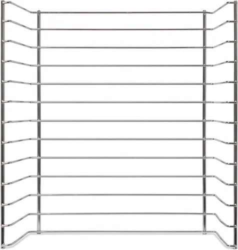 Vista 10 de Melissa & Doug Estante de almacenamiento de rompecabezas de alambre de metal de lujo para 12 rompecabezas pequeños y grandes