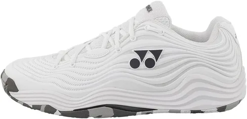 Vista 2 de YONEX Hombre FUSIONREV 5 Zapatillas Tenis Blanco
