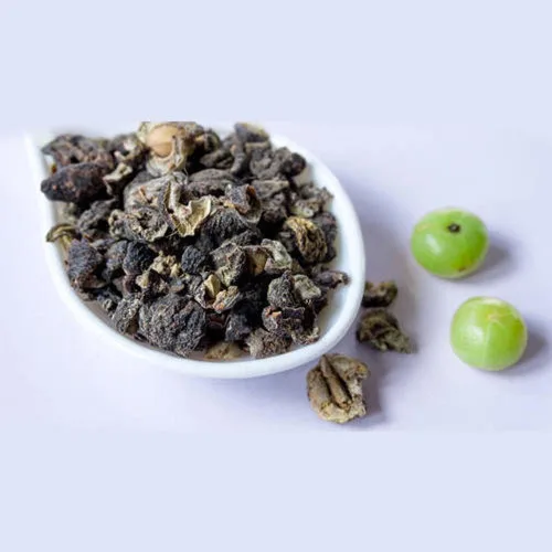 Vista 2 de Amla seco 3.53 oz – Grosella espinosa india natural (Amla/Awla) Hierba ayurvédica para la inmunidad, el cabello y el cuidado de la piel Rica