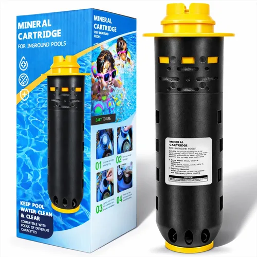 Vista 8 de Repuesto para Nature2 Duoclear 45 Cartucho mineral W28002 para todos los sistemas de piscina DuoClear Fusion Soft Vision Pro sobre el suelo
