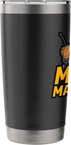 Vista 4 de Mead Machine Mead Making Homebrew Honey Bee - Vaso aislado de acero inoxidable