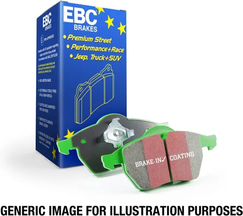 Vista 3 de EBC Brakes DP61696/2 Serie 6000 Greenstuff Pastilla de freno para camiones y SUV