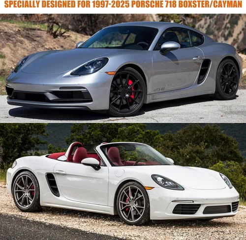 Vista 7 de Cubierta impermeable para coche reemplazable para Porsche 718 Boxster/Cayman 986/987/981 de 1997-2025, cubiertas completas para todo clima de 6