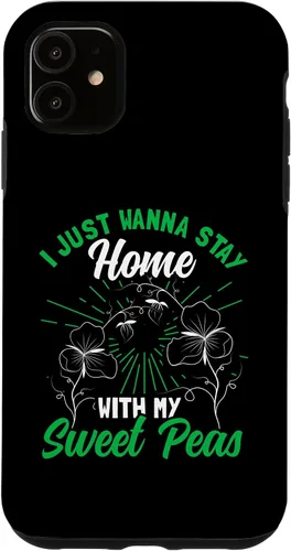Vista 5 de iPhone 15 Sweet Peas Gardener Soil Flower Food Sweet Peas Lover Case