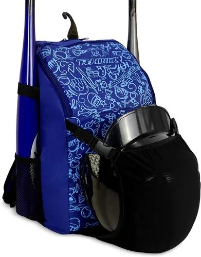 Vista 7 de PHINIX Bolsa de béisbol T-ball Mochila