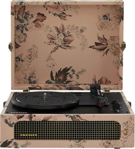 Vista 18 de Crosley CR8017B-DU Voyager Tocadiscos, Dune Duna
