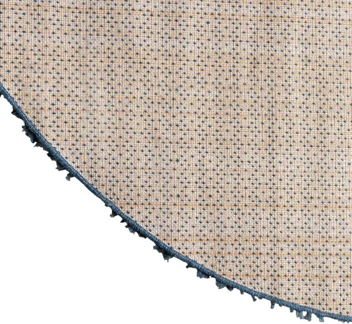 Vista 364 de Unique Loom Colección Davos Shag - Alfombra Lino